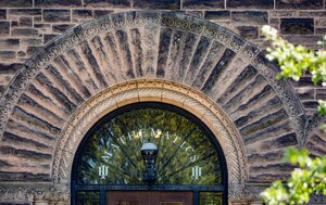 Door way to Altgeld Hall